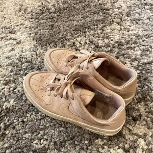 Suede Pink Nike Platform Air Force 1